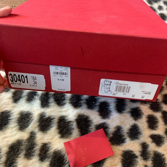 Valentino Rockstud Ankle Strap in Nude- 39.5 - Picture 5 of 6